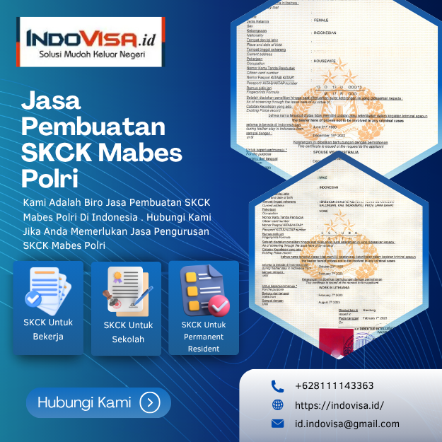 Jasa Pembuatan SKCK Mabes Polri