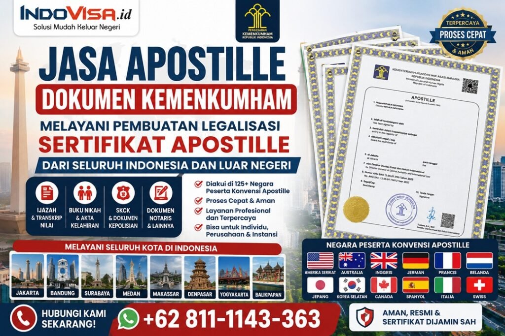 Jasa Apostille Dokumen Terpercaya Di Indonesia