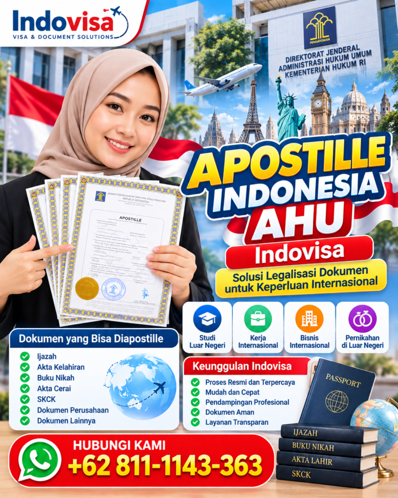 Jasa Apostille Indonesia AHU