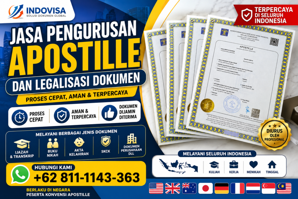 Jasa Pengurusan Apostille Dan Legalisasi Dokumen